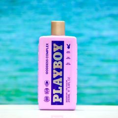 Sữa tắm Playboy GODDESS COMPLEX 250ml - 3in1 Unisex Tắm, Rửa Mặt, Gội Đầu, Mùi Đào và Hạt Tiêu Hồng Thơm Ngát