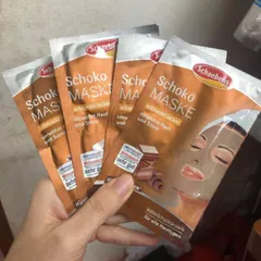 Mặt nạ dưỡng trắng da Schoko Schaebens Mask với sữa sô cô la.