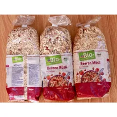 Bột Ngũ Cốc Yến Mạch Hữu Cơ 750g - Thực Phẩm Dinh Dưỡng Tự Nhiên Không Đường Cho Gia Đình Hiện Đại, Xuất Xứ Đức