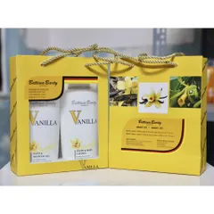 Set sữa tắm + dưỡng thể Bettina vanilla Đức