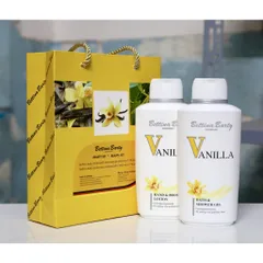 Set sữa tắm + dưỡng thể Bettina vanilla Đức
