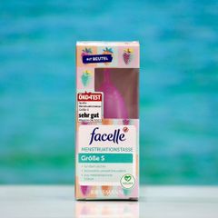 Cốc Nguyệt San Facelle Size S - An Toàn, Tiện Lợi, Bảo Vệ Môi Trường, Silicone Y Tế, Thiết Kế Nhỏ Gọn Dễ Dàng Sử Dụng