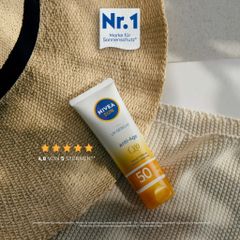 Kem chống nắng Nivea chống lão hóa da mặt SPF 50, 50ml