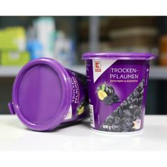 Mận đen sấy khô Trocken Pflaumen Entsteint & Essfertig - Thiết kế dạng hộp đẹp, sang trọng và lịch sự.