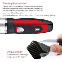 Tông đơ cắt tóc không dây SURKER RFC-508 - Lưỡi gốm TITAN cao cấp, sạc điện, sử dụng cho người lớn và trẻ em, tiện lợi mang theo du lịch