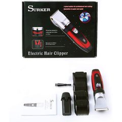 Tông đơ cắt tóc không dây SURKER RFC-508 - Lưỡi gốm TITAN cao cấp, sạc điện, sử dụng cho người lớn và trẻ em, tiện lợi mang theo du lịch