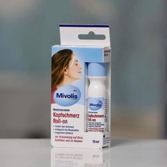 Kem lăn giảm đau đầu Kopfschmerz của Đức - 15ml - Giải pháp nhanh chóng cho cơn đau đầu hiệu quả, bổ não và tăng cường trí nhớ