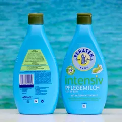 Sữa dưỡng thể Penaten Baby Intensiv PflegeMilch 400ml – Dưỡng ẩm dịu nhẹ, bảo vệ làn da bé yêu