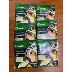 Sốt Bơ Chanh Knorr của Đức - Gia Vị Hải Sản Tạo Mùi Thơm Ngon Dễ Dàng Chế Biến - Gói 52gr Cho Món Ngon Ngày Lạnh