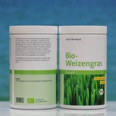Bột Cỏ Lúa Mì Hữu Cơ BIO Weizengras 400g - Hỗ Trợ Làm Đẹp Từ Thiên Nhiên, Xuất Xứ Đức