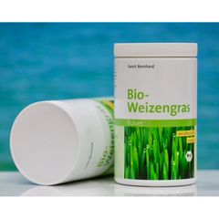 Bột Cỏ Lúa Mì Hữu Cơ BIO Weizengras 400g - Hỗ Trợ Làm Đẹp Từ Thiên Nhiên, Xuất Xứ Đức