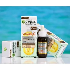 Serum Garnier Vitamin C ban đên, làm sáng da và giảm nhăn - Bí Quyết Cho Làn Da Rạng Rỡ