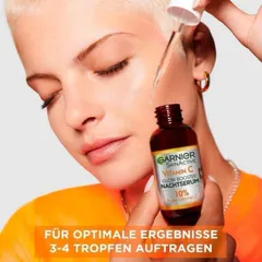 Serum Garnier Vitamin C ban đên, làm sáng da và giảm nhăn - Bí Quyết Cho Làn Da Rạng Rỡ