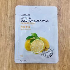 Mặt Nạ Giấy LEBELAGE Hàn Quốc Dưỡng Da Từ Thiên Nhiên - Dễ Dùng, Thư Giãn Cho Mọi Loại Da, 25g/miếng
