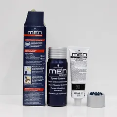 Thuốc Nhuộm Tóc Nam Schwarzkopf Màu Nâu Đen Số 80 - Tự Nhuộm Tại Nhà, Không Amoniac, Không Silicon