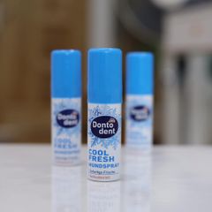 Xịt Thơm Miệng Dontodent Cool Fresh 15ml - Giải Pháp Hơi Thở Thơm Mát Ngay Tức Khắc, Hương Bạc Hà An Toàn Khi Sử Dụng