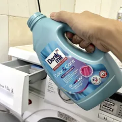 Chai Nước GIẶT - XẢ ( 2 in 1) Denkmit của Đức - Dành cho quần áo màu, chai 1.5 lít