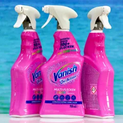 Xịt Tẩy Vết Bẩn Quần Áo Màu Vanish Oxi Action 750ml - Giải Pháp Tẩy Sạch Hiệu Quả, An Toàn Cho Vải Màu
