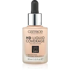 Kem nền CATRICE HD Liquid Coverage 010 - Trang Điểm Tự Nhiên, Che Phủ Tuyệt Đối Cho Da Thường Đến Da Dầu, Dưỡng Ẩm Tuyệt Vời