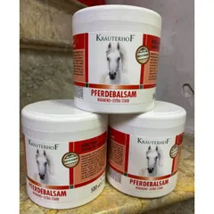 Cao Thảo Dược Làm Nóng Krauterhof Pferdebalsam 500ml - Giảm Đau Cơ Bắp, Tăng Cường Tuần Hoàn Máu, Hàng Đức Chính Hãng