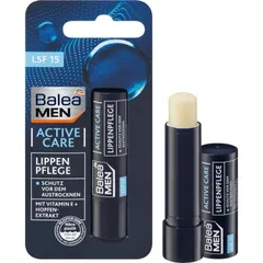 Son dưỡng môi Balea MEN chăm sóc môi tích cực - Balea MEN Lippenpflege active care, 4.8 g