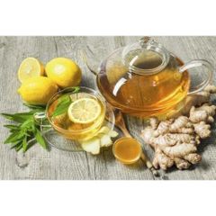 Trà gừng vỏ cam chanh Bio gói 100gr