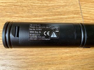 [Made in Germany] Siêu Vợt Muỗi Vợt Côn Trùng Gấp Gọn Nhẹ, An Toàn, Dử Dụng 2 Pin AA