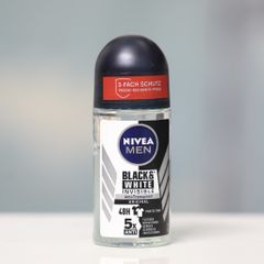 Lăn nách khử mùi Nivea Men 50ml - Ngăn tiết mồ hôi, hương thơm nam tính, khô thoáng 48 giờ, sản phẩm chăm sóc cá nhân hàng đầu từ Đức