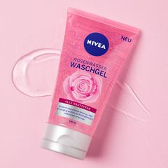 Sữa Rửa Mặt Nivea Chiết Xuất Hoa Hồng 150ml - Dành Cho Mọi Loại Da, Làm Sạch Sâu, Cấp Ẩm, An Toàn Không Chứa Sulfate & Paraben