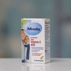 Viên Uống Mivolis Vitamin E 600 – Hỗ Trợ Bổ Sung Vitamin E