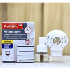 Bộ sản phẩm chống muỗi Profissimo gồm 2 sản phẩm : Lọ Tinh dầu + Ổ cắm