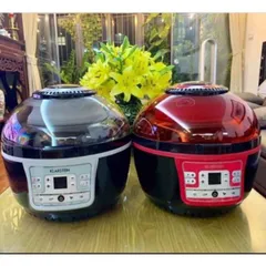 [SALE ĐẬM] Nồi chiên không dầu, nồi nướng không dầu Turbo Klarstein 9 lít siêu tiện dụng, chiên gà, ngan nguyên con