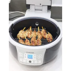 [SALE ĐẬM] Nồi chiên không dầu, nồi nướng không dầu Turbo Klarstein 9 lít siêu tiện dụng, chiên gà, ngan nguyên con