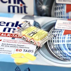 Viên Vệ Sinh Lồng Giặt Denkmit Đức - Diệt Khuẩn, Tẩy Rửa Mảng Bám, Khử Mùi Hiệu Quả, Tiện Dụng Cho Máy Giặt Gia Đình