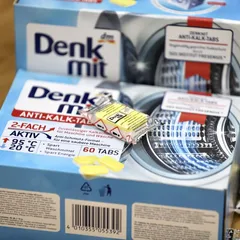 Viên Vệ Sinh Lồng Giặt Denkmit Đức - Diệt Khuẩn, Tẩy Rửa Mảng Bám, Khử Mùi Hiệu Quả, Tiện Dụng Cho Máy Giặt Gia Đình