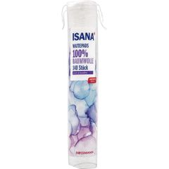 Bông Tẩy Trang ISANA 140 Miếng 100% Cotton Mềm Mại, An Toàn Cho Da Nhạy Cảm - Sử Dụng Tẩy Trang, Toner, Chăm Sóc Da Em Bé
