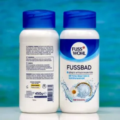 Muối Ngâm Chân Thảo Dược Fuss Wohl 450g - Sản Phẩm Chăm Sóc Bàn Chân Từ Đức Giúp Thư Giãn và Làm Sạch Da Mềm Mại
