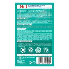Mặt Nạ Dưỡng Ẩm Schaebens - Mặt Nạ Cung Cấp Nước Từ Lô Hội, Bơ, Dưa Leo - Giúp Da Mịn Màng, Trẻ Trung, Xuất Xứ Đức