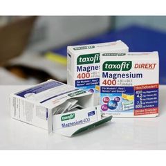 Magiê bột Taxofit Magnesium 400 + B1 + B12, Folsaure