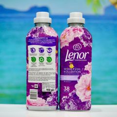 Nước xả vải Lenor Amethyst Blütentraum 950ml - Hương hoa tím sang trọng, lưu hương bền lâu, cho quần áo mềm mại, tiện dụng.