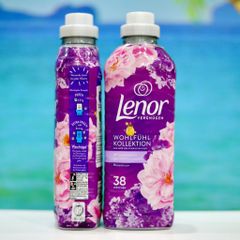 Nước xả vải Lenor Amethyst Blütentraum 950ml - Hương hoa tím sang trọng, lưu hương bền lâu, cho quần áo mềm mại, tiện dụng.