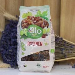 Bill kèm Nho khô gói to đại tiêu chuẩn Bio hàng Đức