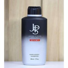 Sữa Tắm Và Gội JSB Trắng Đen 2 Trong 1 Cho Nam - Hương Nước Hoa Nam Tính, Khử Mùi Hôi, 500ml Đức