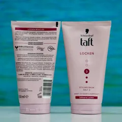Kem Tạo Kiểu Tóc Xoăn Schwarzkopf Taft Locken Styling Balm 150ml - Giữ Nếp Tự Nhiên, Định Hình Lọn Xoăn Mềm Mại, Không Bết Dính