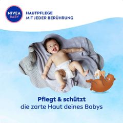 Kem Dưỡng Da Nivea Baby Soft Creme 200ml - Dưỡng Ẩm An Toàn cho Trẻ Sơ Sinh và Trẻ Em, Bảo Vệ Da 24h