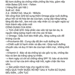 Kem Dưỡng Da Chống Nhăn Balea Q10 - Chống Lão Hóa, Giảm Nếp Nhăn, Xuất Xứ Đức, Chăm Sóc Da Mặt Hiệu Quả