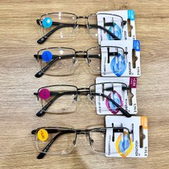 Kính lão Visiomax cho nam - Đọc sách, chống mỏi mắt, gọng nhẹ bền đẹp - Nhiều độ lựa chọn cho người trung niên