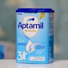 Sữa bột Aptamil Pronutra số 3 (800g) - Dinh dưỡng hoàn hảo cho trẻ từ 10 tháng tuổi, hàng nội địa Đức, hỗ trợ phát triển khỏe mạnh.