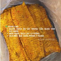 Mực Cán Tẩm Vị CAOFOOD - Đặc Sản Hải Sản Vặt An Toàn, Nguyên Liệu Tự Nhiên, Hương Vị Đậm Đà, Hũ 200gr