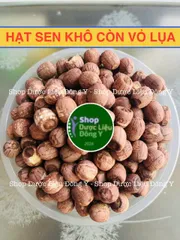 Hạt Sen Còn Nguyên Vỏ Lụa - Thực Phẩm Khô Nguyên Chất, Hương Vị Thơm Ngon, Giàu Dinh Dưỡng 367500